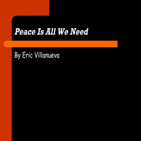 Alexander's Peace Project | PPT
