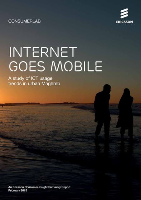 Mobile internet set to transform Maghreb society Ericsson report finds