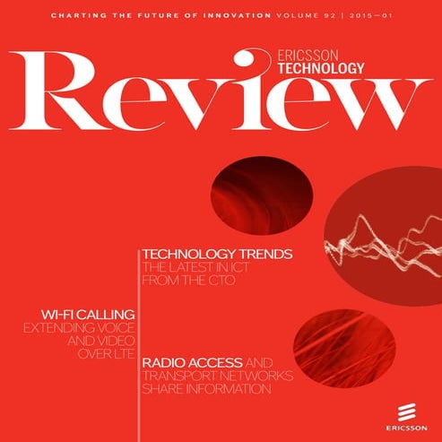 Ericsson Technology Review - Issue1 2015