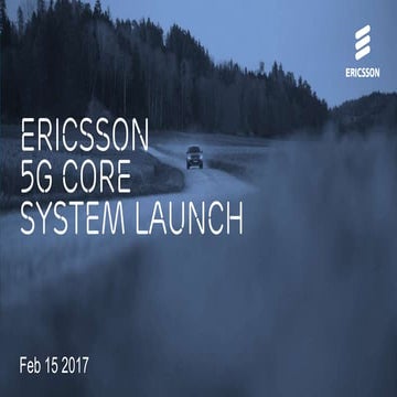 Ericsson 5G Core System