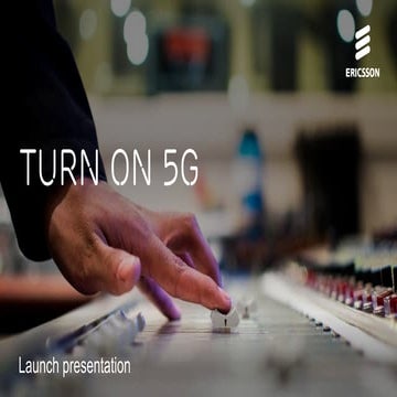 Ericsson 5 g platform