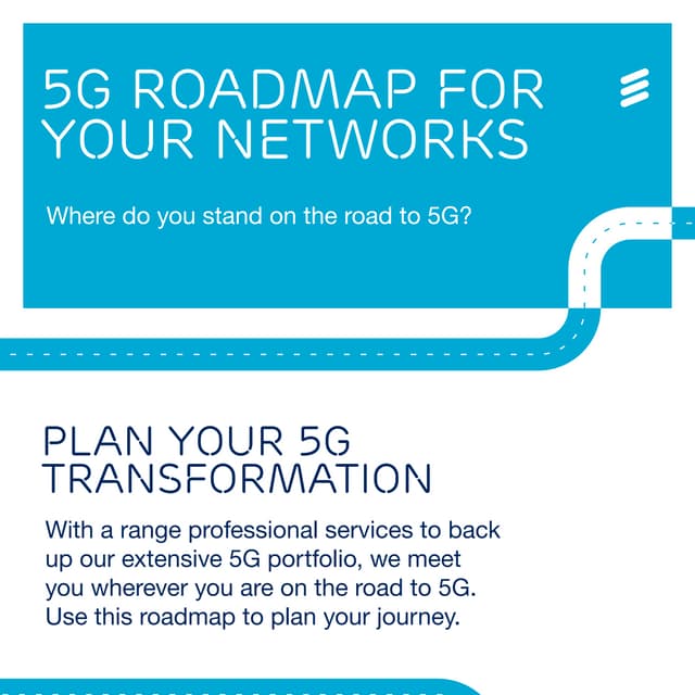Ericsson 5g services infographic