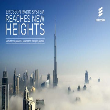 Ericsson Radio System reaches new heights