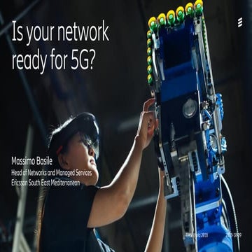 Is your networkready for 5G?