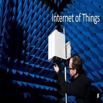 #EricssonTechDay Brasil 2018 - Grow with IoT and 5G