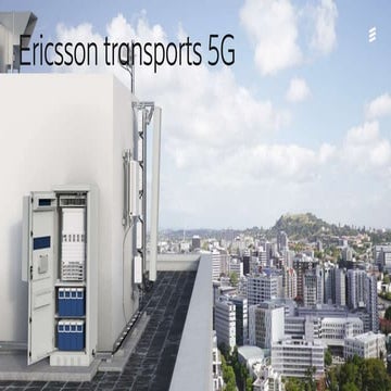 Ericsson transports 5G