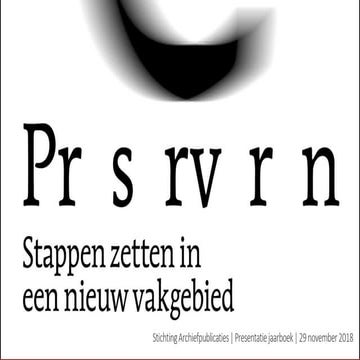 Erika Hokke: Stichting Archief Publicaties Annual