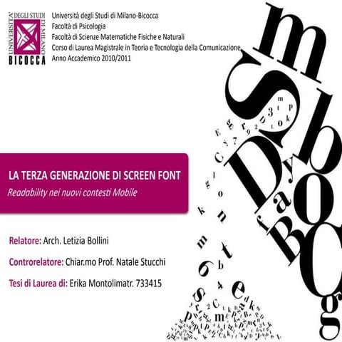 La terza generazione di screen font: readability nei nuovi contesti mobile