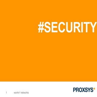 Social Media - Security