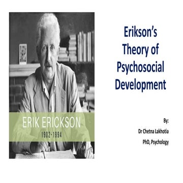 Erik Erikson's Psychosocial Stages of Development
