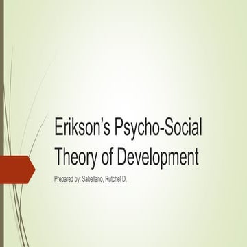 Eriksons psycho-social-theory-of-development | PPTX