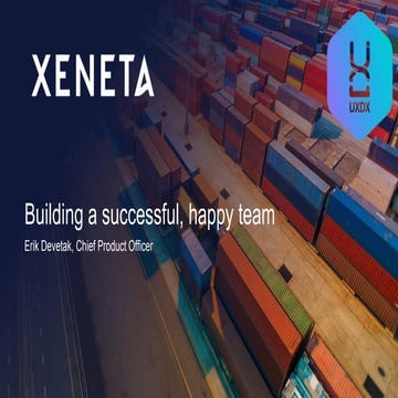 Building a successful, happy team