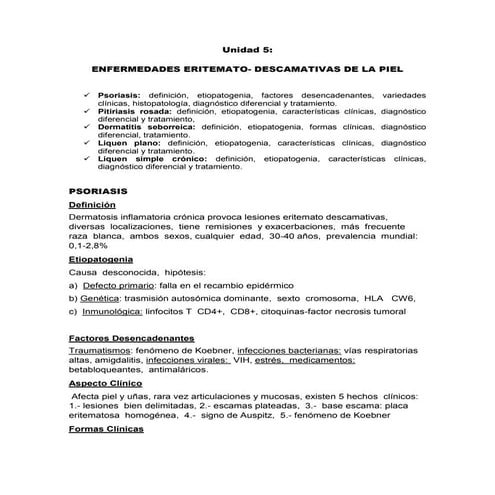 Eritematodescamativos