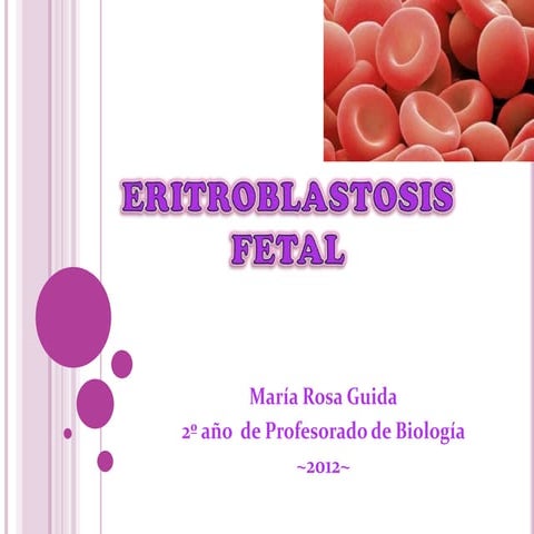 Eritroblastosis fetal