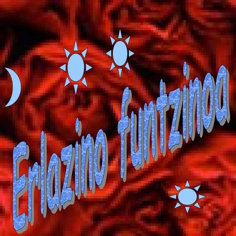 Erlazino funtzinoa luken