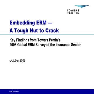Embedding ERM -- A Tough Nut to Crack