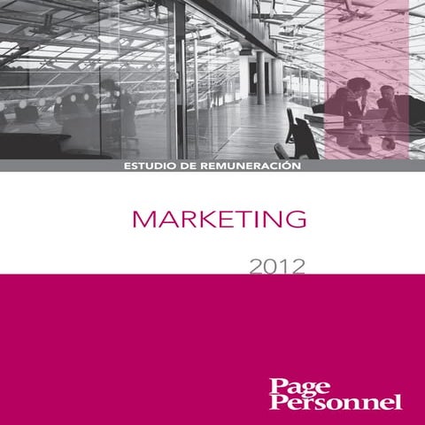 Estudio de remuneración sector marketing