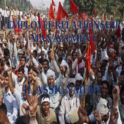 Employee relationship management