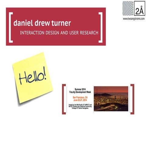 Module 01: Intro and Definitions of UX