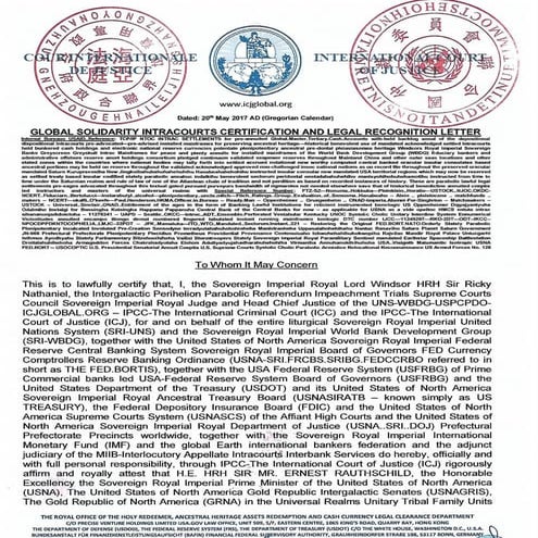 H.E. HRH Ernest Rauthschild