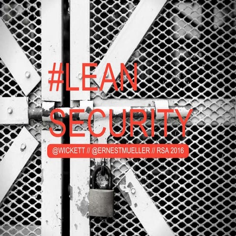 Lean Security