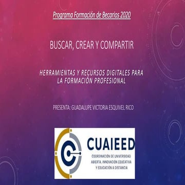 Herramientas y recursos digitales para la formación profesional