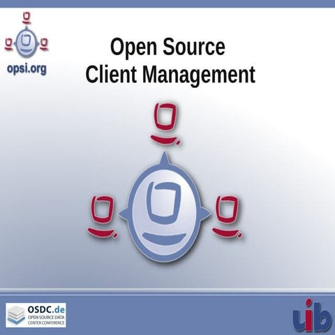 OSDC 2011 | opsi - Open Source Management für Windows Server & Clients ...
