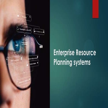 ERP systems