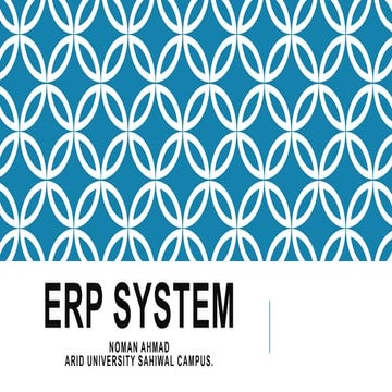 ERP System