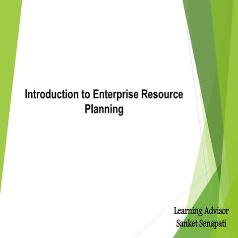 Introduction to ERP