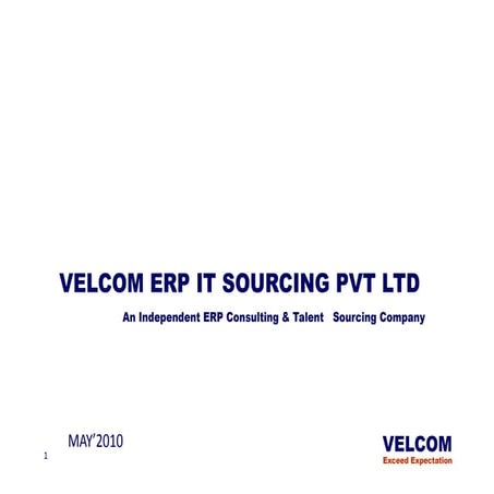 Erp formanufacturingindustry