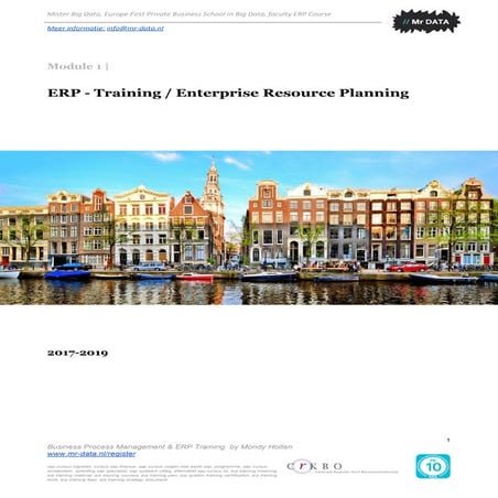 Erp    modulehandleiding  erp training v4. 2016-2019