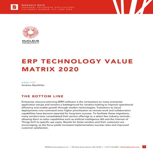 Erp technology-value-matrix-2020-erp-comparison