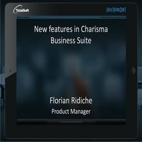 New features in Charisma Business Suite 2014