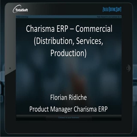 Commercial verticals - New features in Charisma 2014