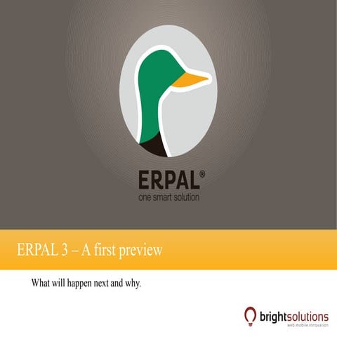 Erpal Platform - Preview of the Drupal business application framework