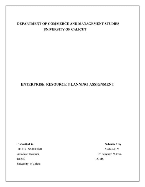 Erp application