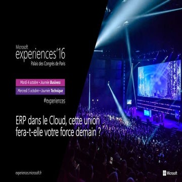 ERP dans le Cloud,  cette union fera-t-elle votre force demain ? 