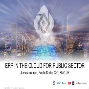 ERP in the cloud for public sector | James Norman | March 2016