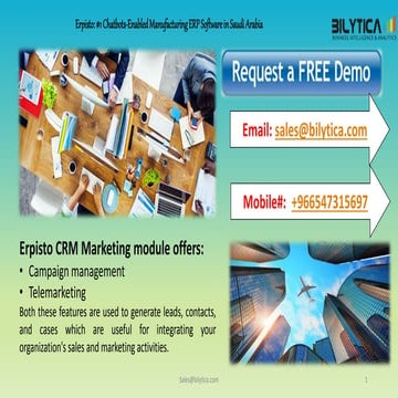 Erpisto  no1 chatbots-enabled manufacturing erp software in saudi arabia 20 june