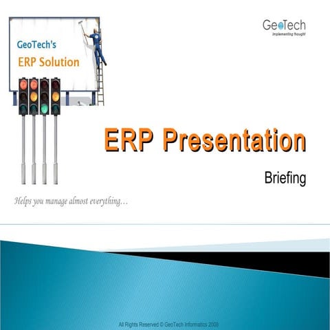 ERP Solution from GeoTech