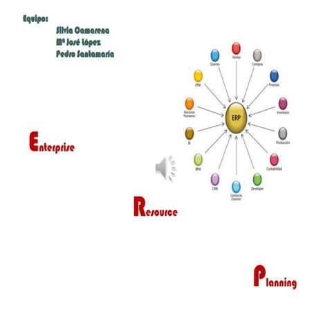 Erp(sistemas de planificación de recursos empresariales)