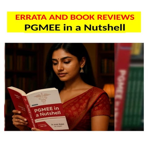 Errata and Book reviews: PGMEE in a Nutshell