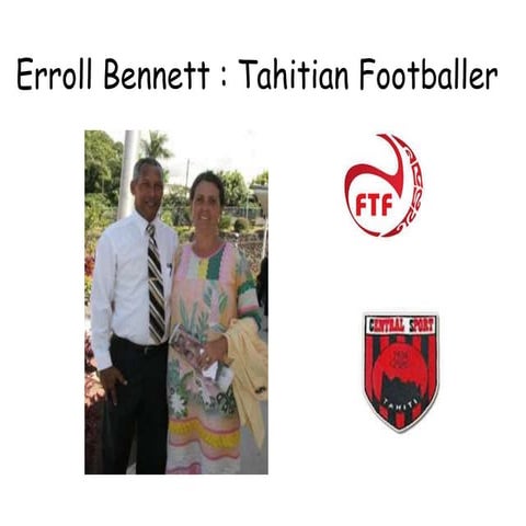 Erroll bennett tahitian footballer
