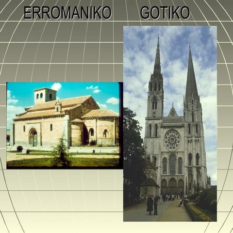 Erromaniko eta gotikoa