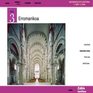 3. gaia, erromanikoa