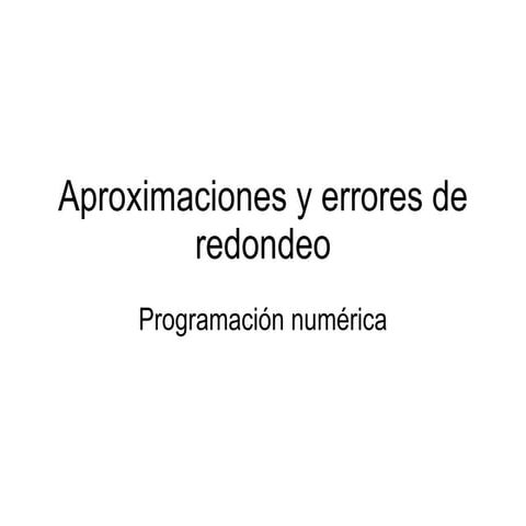 Error