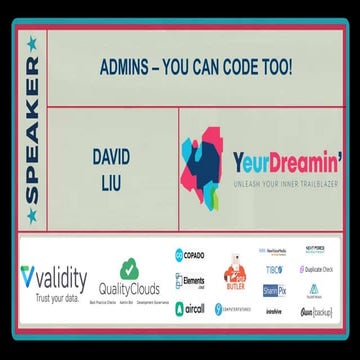 Admins – You Can Code Too!