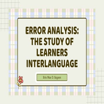 ERROR ANALYSIS IN LIGUISTIC LING134.pptx