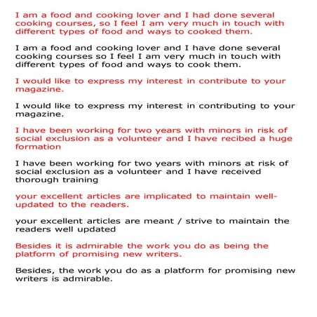 Error correction 1 friday group